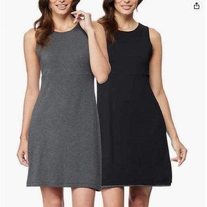 32 Degrees Ladies' Reversible Dress, Black, XX-Large